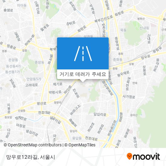 망우로12라길 지도