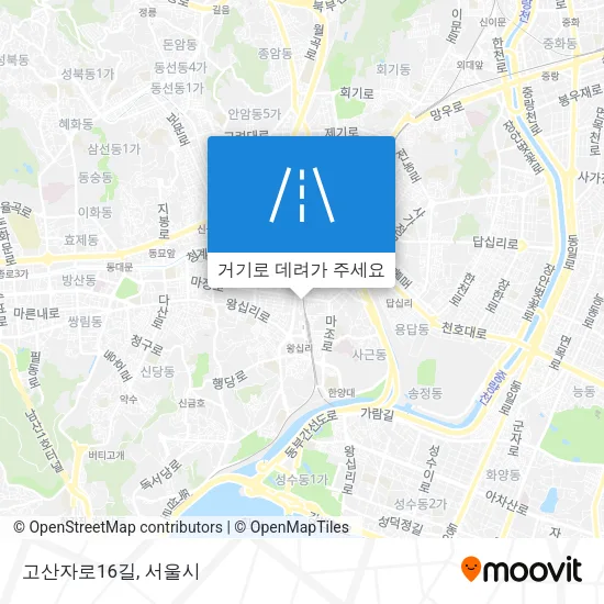 고산자로16길 지도
