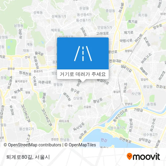 퇴계로80길 지도