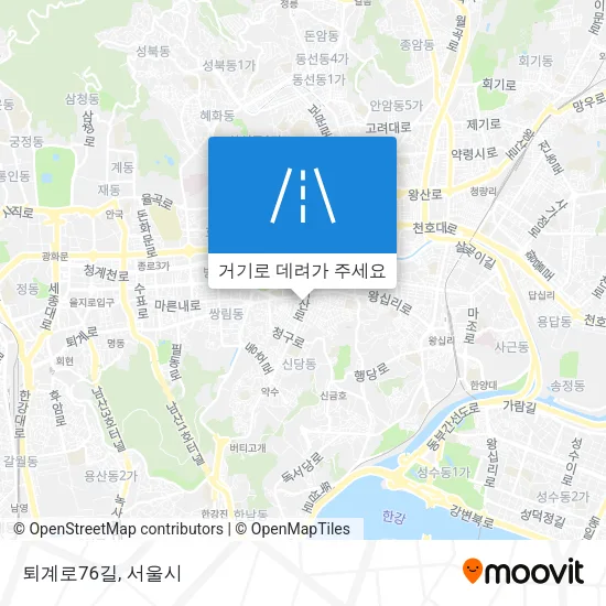 퇴계로76길 지도