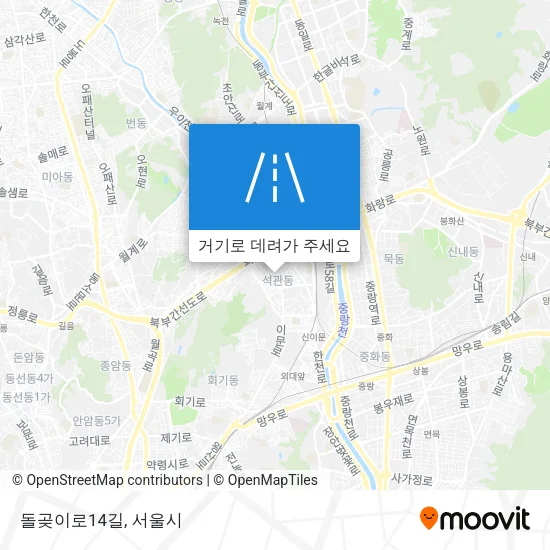 돌곶이로14길 지도