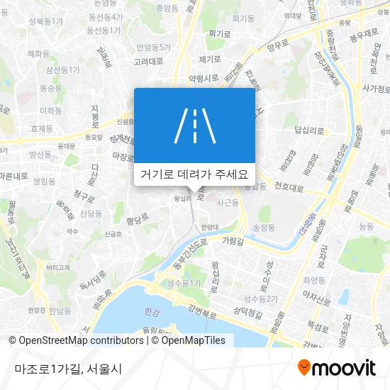 마조로1가길 지도