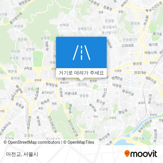 마전교 지도