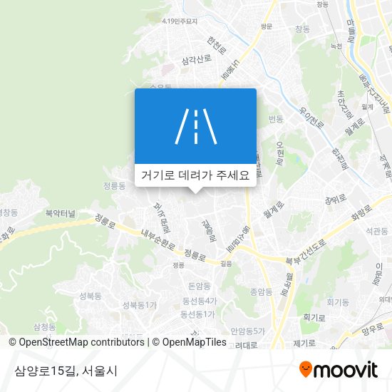 삼양로15길 지도