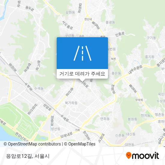 응암로12길 지도