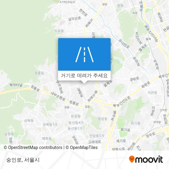 숭인로 지도