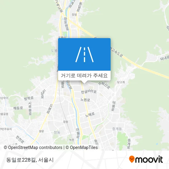 동일로228길 지도