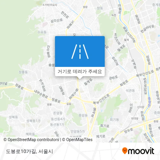 도봉로10가길 지도