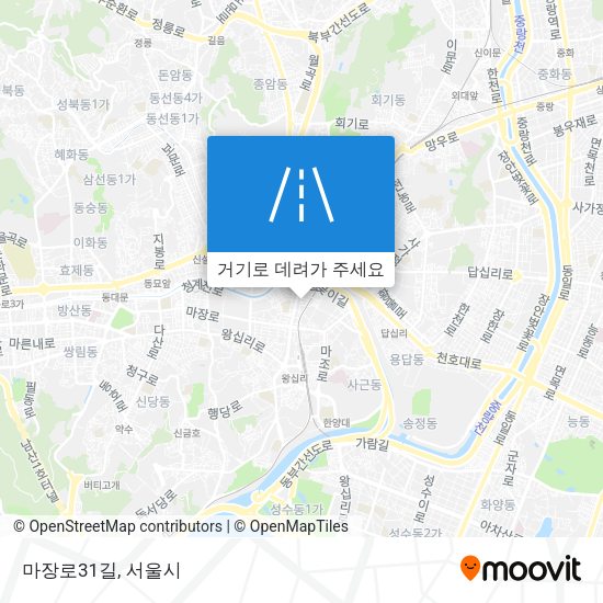 마장로31길 지도