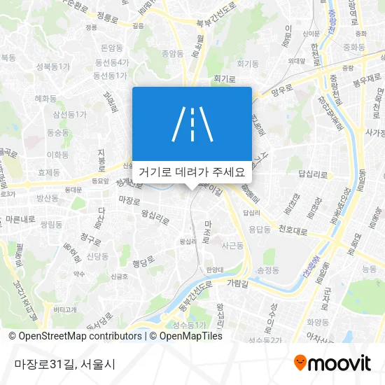 마장로31길 지도