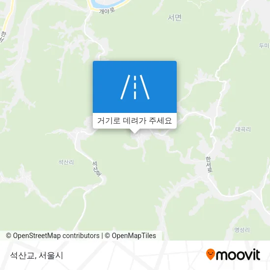 석산교 지도