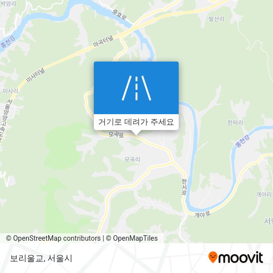 보리울교 지도