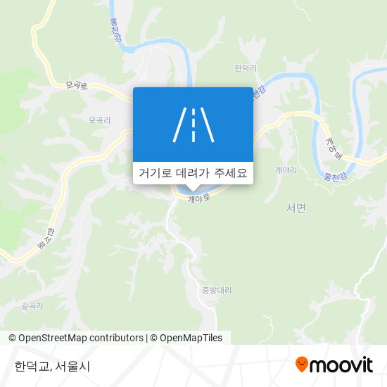 한덕교 지도