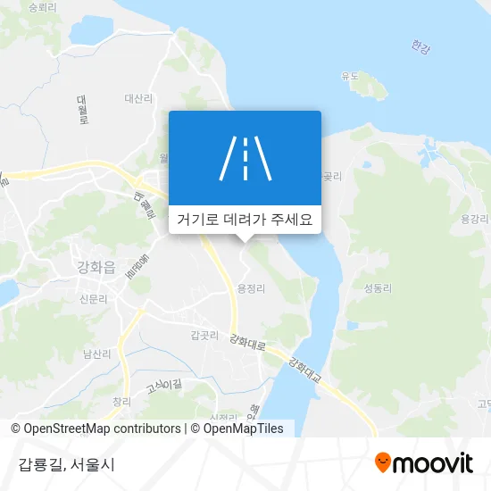 갑룡길 지도