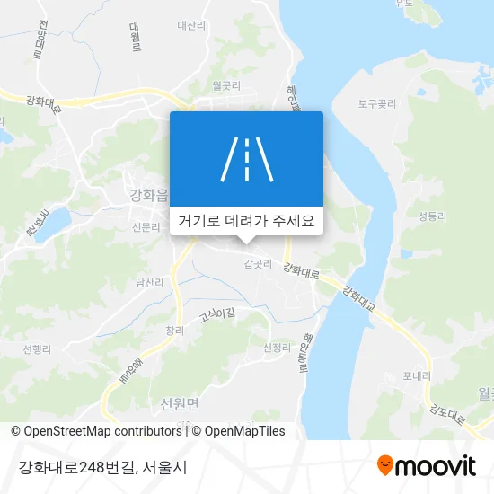 강화대로248번길 지도