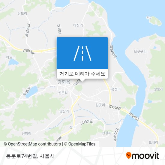 동문로74번길 지도