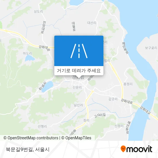 북문길9번길 지도