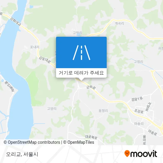 오리교 지도