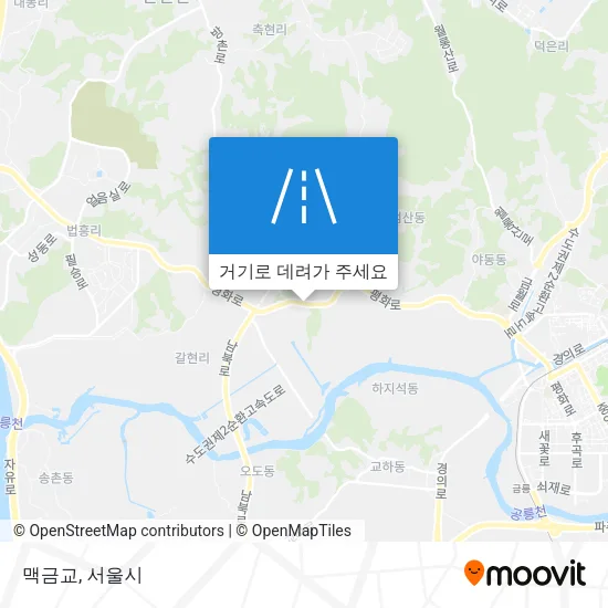 맥금교 지도