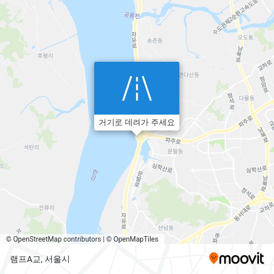 램프A교 지도