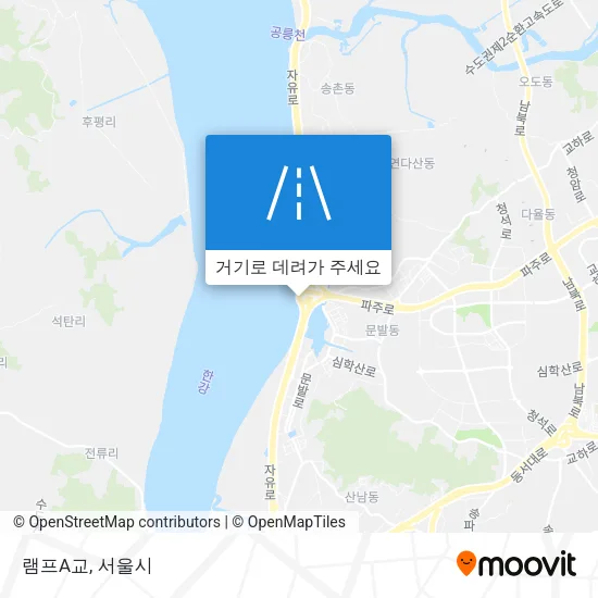 램프A교 지도