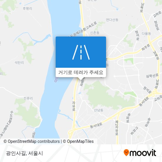광인사길 지도