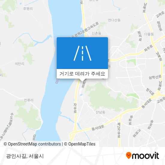 광인사길 지도