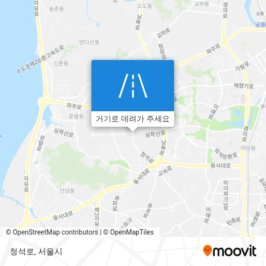 청석로 지도