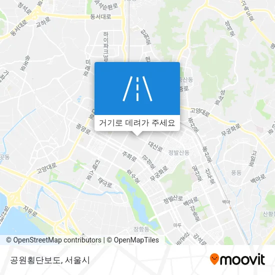 공원횡단보도 지도
