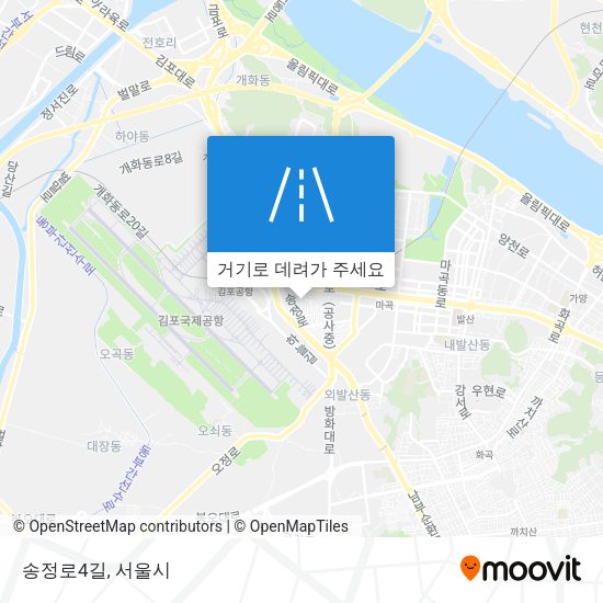 송정로4길 지도