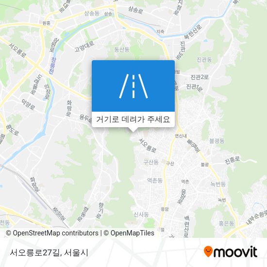 서오릉로27길 지도