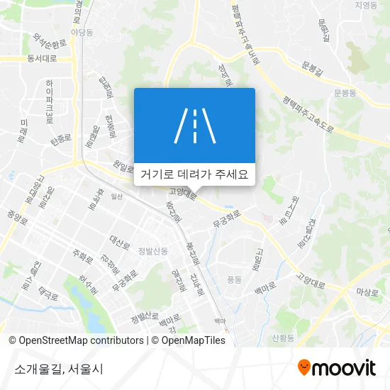 소개울길 지도