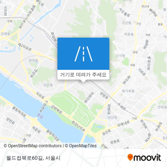 월드컵북로60길 지도