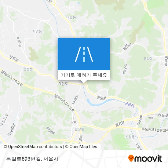 통일로893번길 지도