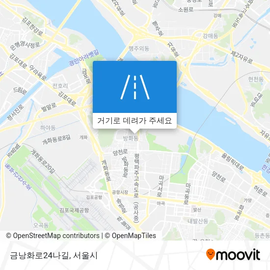금낭화로24나길 지도