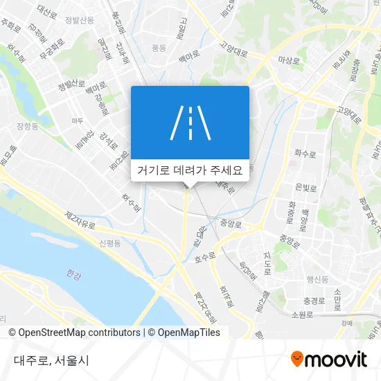 대주로 지도