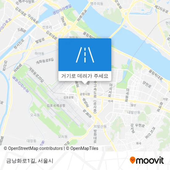금낭화로1길 지도
