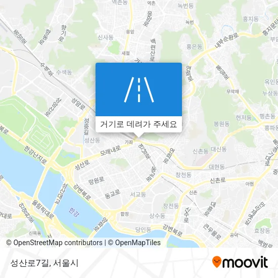 성산로7길 지도