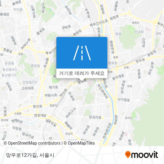 망우로12가길 지도
