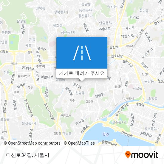다산로34길 지도