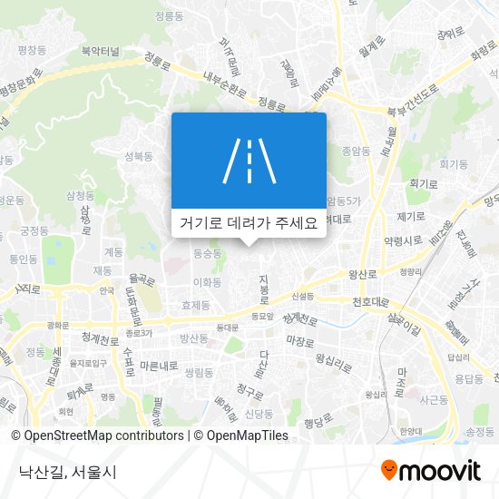 낙산길 지도