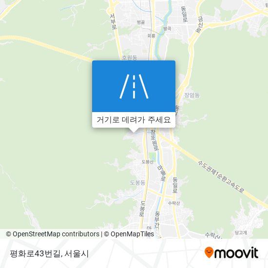 평화로43번길 지도