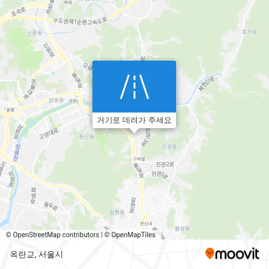옥란교 지도