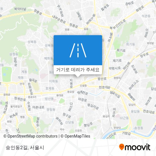 숭인동2길 지도