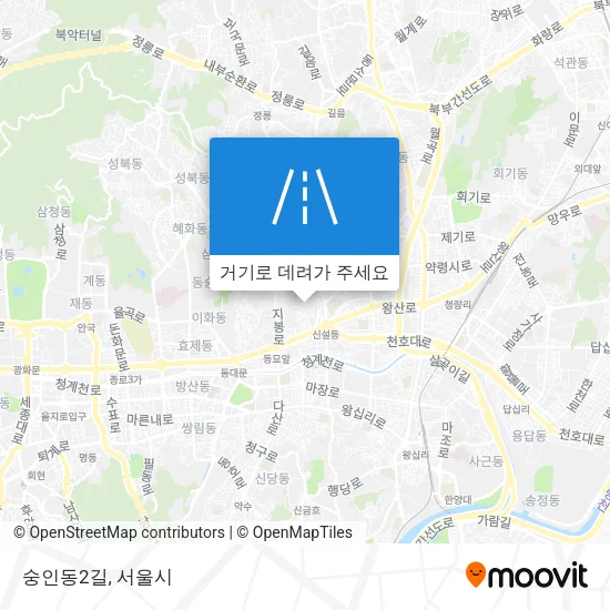 숭인동2길 지도