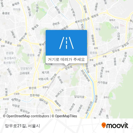 망우로21길 지도