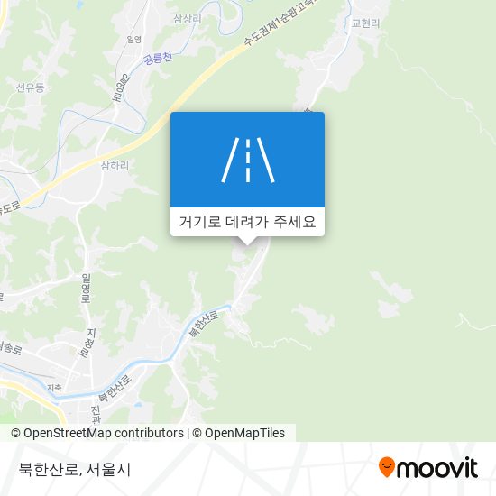 북한산로 지도