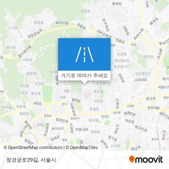 창경궁로29길 지도