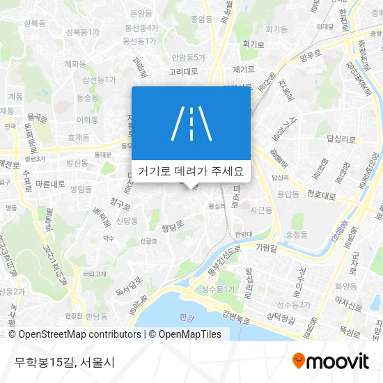 무학봉15길 지도