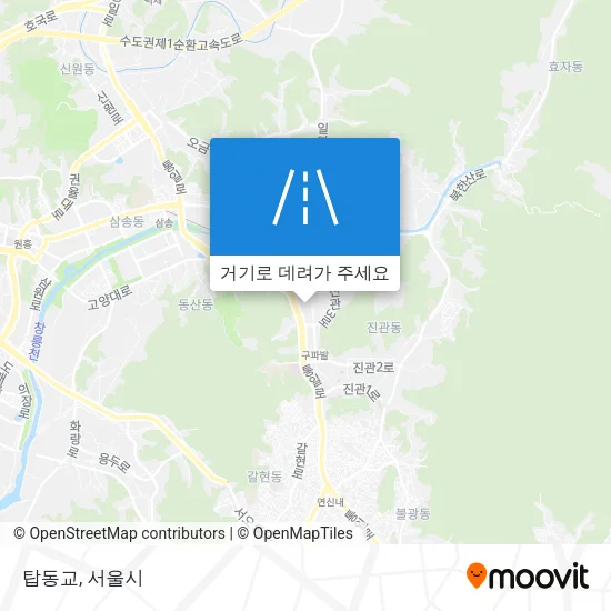탑동교 지도
